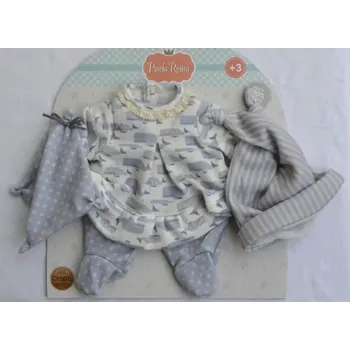 Doplněk pro panenku Obleček na miminko - holčičku od Paola Reina (Obleček na Los Bebitos 45 cm)