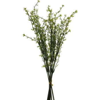 umělá květina Umělá květina, Čilimník - Cytissus svazek s květem zelený 50 cm