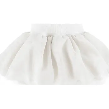 Dívčí sukně Eevi Dětská tylová sukně ecru - 74