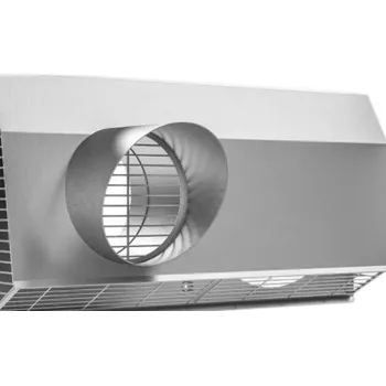 Ventilace ZEHNDER fasádní mřížka DN160, do 300m3/h, kombinovaná, přívod venkovního vzduchu vpravo