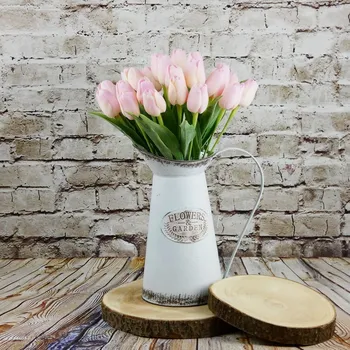 umělá květina Umělý tulipán světle růžový- 43 cm, č. 16