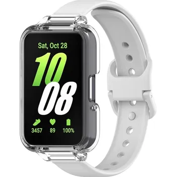 VSECHNONAMOBIL 74827 VSECHNONAMOBIL COVER SET Řemínek + obal na hodinky Samsung Galaxy Fit3 bílý