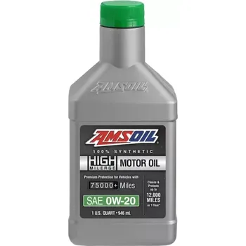 Motorový olej AMSOIL 0W-20 100% Synthetic High-Mileage Motor Oil 946 ml