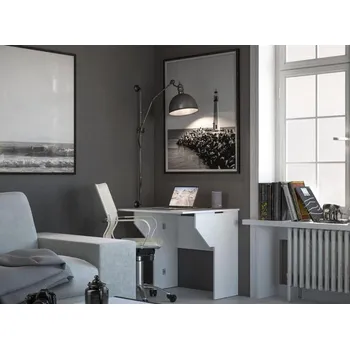 Psací stůl Casarredo Pracovní stůl rozkládací NARBA bílá mat