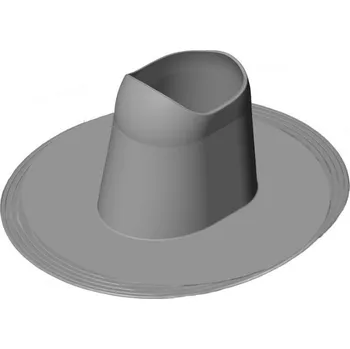 VILPE (Finsko) Manžety COLLAR HL 200 Barva: Tmavě šedá, Využití: Pro střešní krytiny z PVC