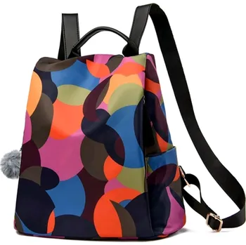 Dámský městský nylonový batoh 2v1 Barva: Vícebarevná