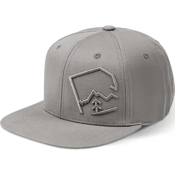 Pokrývka hlavy kšiltovka HANNAH MENY-EVD, gray violet