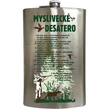 Placatka E-myslivost Placatka pro myslivce 1,8 l - Myslivecké desatero
