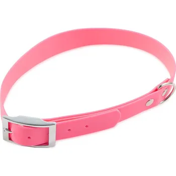 Obojek pro psa Firedog BioThane Obojek Basic 25mm 35-43cm Barva: Růžová