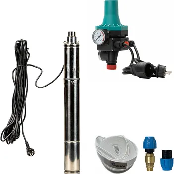 Domácí vodárna PRODO Automatická domácí vodárna s ponorným čerpadlem SQIBO-0,37 s BRIO PC-13 - Prodloužená záruka 3 roky