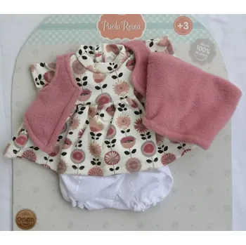 Doplněk pro panenku Obleček pro miminko Tona od Paola Reina - 57046 (Velikost 36 cm - Manus)