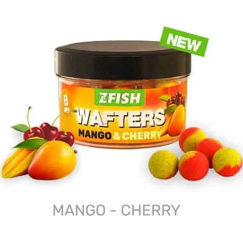 Boilies Zfish vyvážené boilies Balanced Wafters 8mm Mango / Cherry