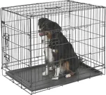 Přepravní box, klec do auta pro psy, 63 x 48 x 57 cm, 1-2 dveře Varianta: klec do auta pro psy, 63 x 48 x 57 cm, 1 dveře