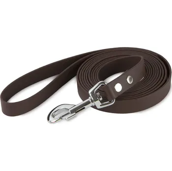 Vodítko pro psa FIREDOG BioThane vodítko 19mm 1,2m s ručkou Barva: Hnědá