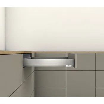 Nábytkové kování BLUM Merivobox N 500 mm, 40 kg, Indium šedá, Inserta, KOMPLET (BLUM Merivobox N 500 mm, 40 kg, Indium šedá, Inserta, KOMPLET)