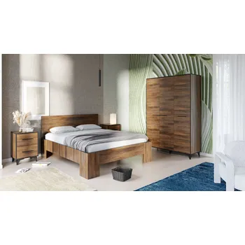 Ložnicová sestava GALA Moderní ložnice Frida Barevné provedení: Ořech