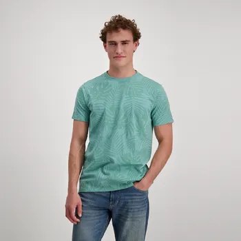 Pánské tričko Pánské tričko CARS JEANS Stoppers 62363 Barva: Zelená, Velikost: M