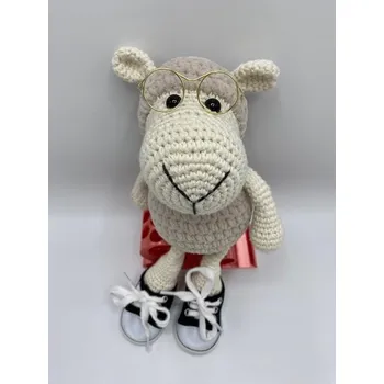 Brýle pro hračky a panenky zlaté drátkové 6cm (6cm)