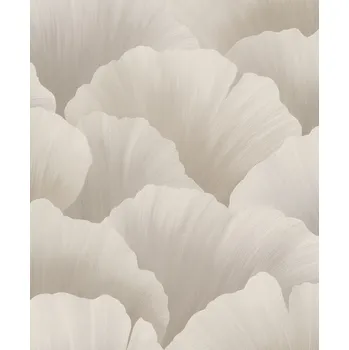 Tapeta Šedo-béžová vliesová tapeta s listy, BZ3011, Belize, Grandeco