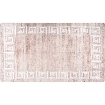 Koberec vidaXL Koberec pratelný 190 x 300 cm béžový protiskluzový