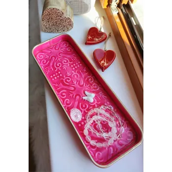 Tác mandala Růžová 35x13cm KřídlAndělů