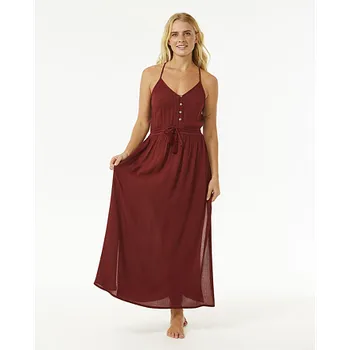 Dámské šaty šaty Rip Curl CLASSIC SURF MAXI DRESS Plum velikost S