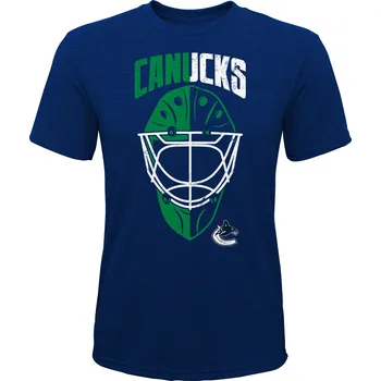 Chlapecké tričko Dětské tričko Vancouver Canucks NHL Torwart Mask Velikost: L