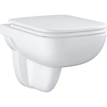 Klozet Grohe Start Edge wc mísa se sedátkem s pomalým sklápěním závěsná bez splachovacího kruhu bílá 39815000