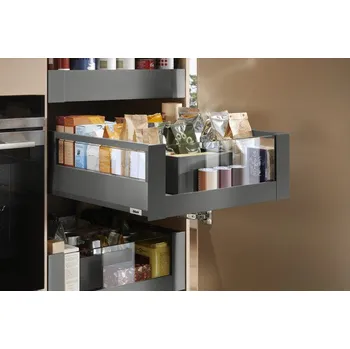 Nábytek BLUM Merivobox E 450 mm, 70 kg, Orion šedá, vnitřní, sklo, KOMPLET (BLUM Merivobox E 450 mm, 70 kg, Orion šedá, vnitřní, sklo, KOMPLET)