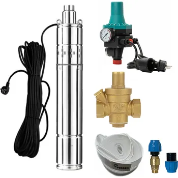 Domácí vodárna PRODO Automatická domácí vodárna s ponorným čerpadlem SCR-0,25 s BRIO PC-13+redukční ventil - Prodloužená záruka 3 roky