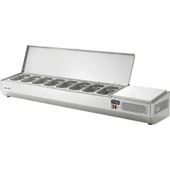 Pizza chladící pultová vitrína Asber GVL-180 (GN1/4)