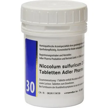 Přírodní produkt Niccolum Sulfuricum Svět esencí 400 tablet (100g) D12 (No.30)