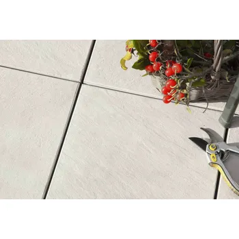 Venkovní dlažba BEST Dlažba Terasová RIGOLO 600 x 600 x 50 mm KRÉMOVÁ