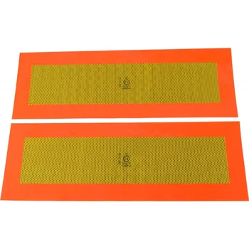 Tabule reflexní pro přívěs nalepovací (565x195 mm), sada 2 ks