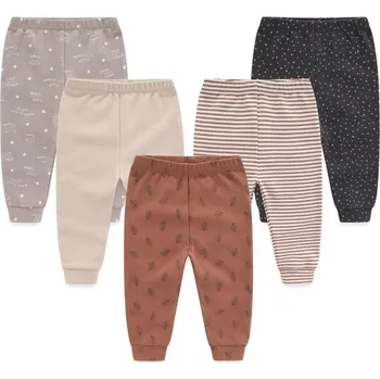 Bavlněné novorozenecké tepláčky chlapecké (5 ks / bal.) Barva: PL5010, Velikost: 12 měsíců