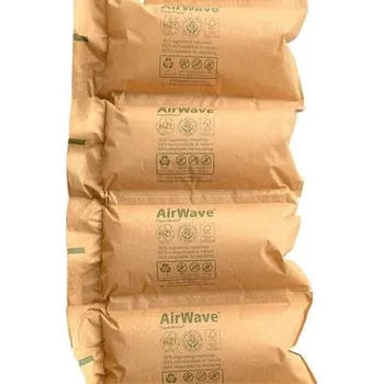 Obalový materiál Papírová BIO role na výrobu vzduchových polštářků 210x100 mm, 300m, 50 my