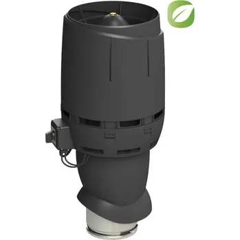 Kouřovod VILPE (Finsko) Střešní ventilátory pro šikmé střechy VILPE Barva: Černá, Funkce: Energeticky úsporný, řízení 0-10 V, Průměr potrubí [mm]: Vnitřní Ø 200, vnější Ø 300