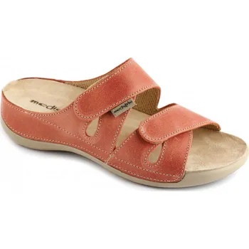 Dámská zdravotní obuv MEDISTYLE ELEN 3E-V18 pantofel oranžový, oranžová - 37