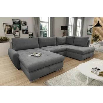 Sedací souprava Sedací souprava Calista levá tmavě šedá