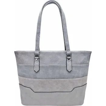 Kabelka Středně šedá dámská kabelka přes rameno Korina