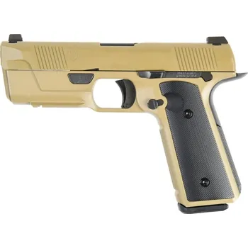 Airsoftová zbraň Airsoftová pistole Hudosono H9 EMG - písková TAN, celokov, GBB, CyberGun