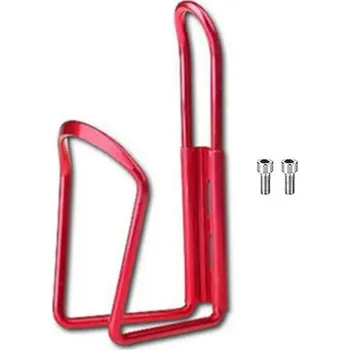 Košík na láhev Držák na flašku na kolo | kovový držák na láhev na kolo - červená