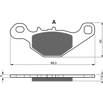 Auto-moto Brzdové destičky GOLDFREN 226 K1