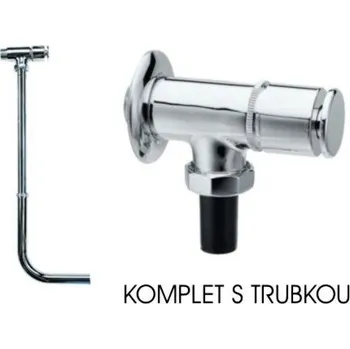 Ventil Samouzavírací nadomítkový splachovací ventil WC s trubkou