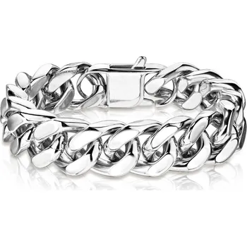 Náramek Steel Edge Náramek z chirurgické oceli SESB01S-12 Délka náramku: 23 cm