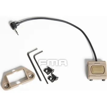 Single Switch spínač pro PEQ s 2,5mm konektorem - pískový, FMA