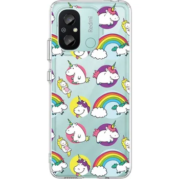 Pouzdro na mobilní telefon Kryt Xiaomi Redmi 12C Image pevný Chunky Unicorns (obal neboli pouzdro na Xiaomi Redmi 12C)