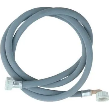 Hadice pračková, přívodní s kolínkem, 3,0m, 3/4", včetně těsnění