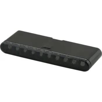 Osvětlení pro motocykl Highway Hawk Hh204-101 Blinkry Highsider Stripe-Run černá 2ks - Černá