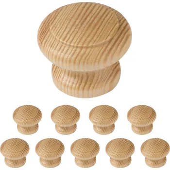 Walteco Nábytkový knopek Novona, průměr 35mm, borovice lakovaná Množství: 10 ks